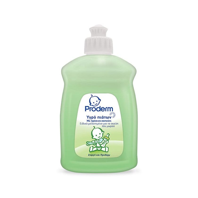 Proderm Υγρό Πιάτων με Πράσινο Σαπούνι 500ml