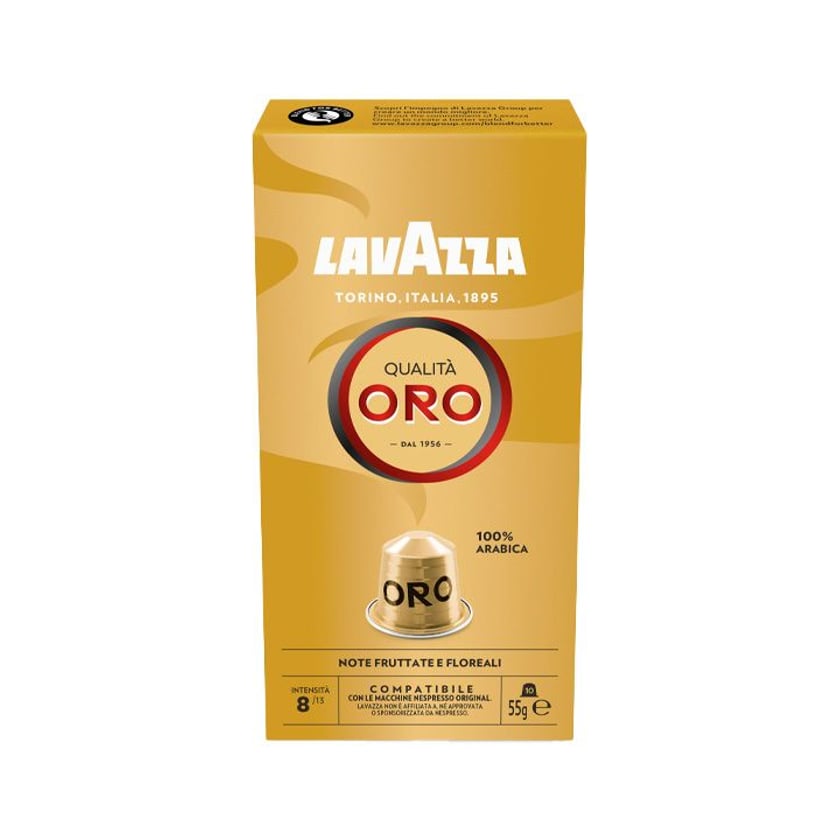 Lavazza Κάψουλες Espresso Oro Συμβατές με Μηχανές Nespresso 10τεμ