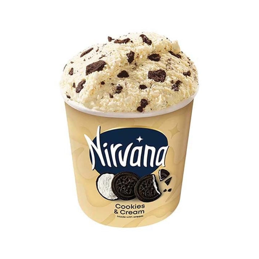 Nirvana Παγωτό Cookies & Cream 420ml