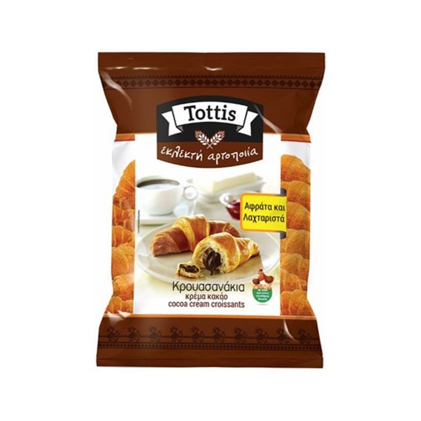 Tottis Κρουασανάκια Κρέμα Κακάο 300g