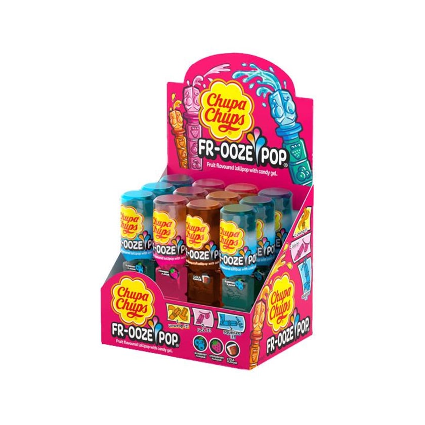 Chupa Chups Γλειφιτζούρι Fr-Ooze Pop 26g