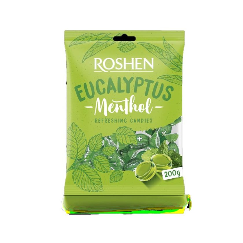 Roshen Καραμέλες με Μέντα & Ευκάλυπτο 200g