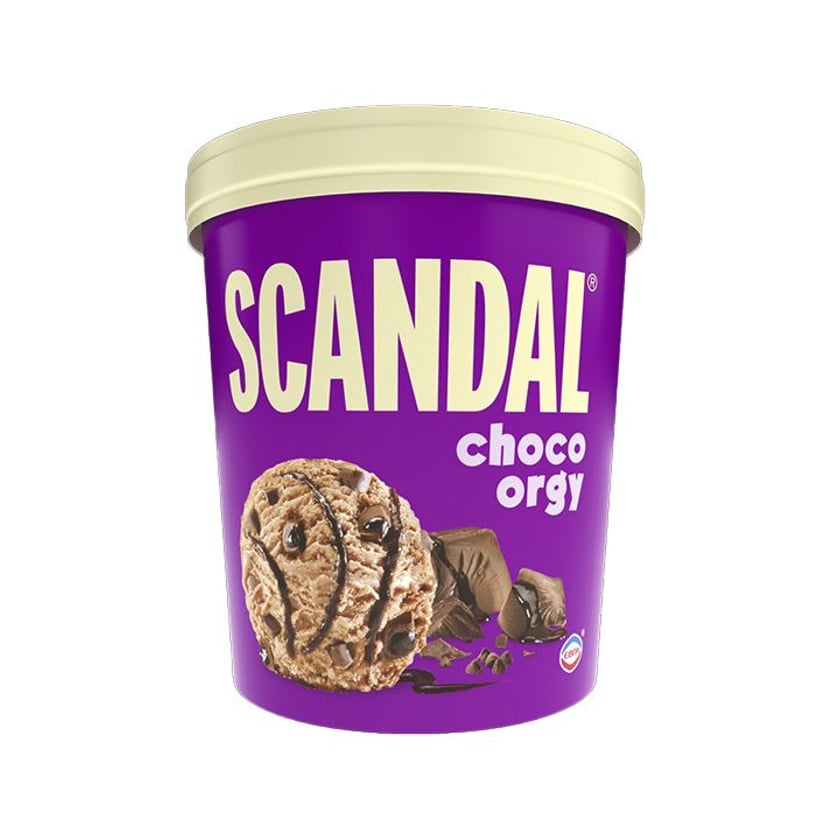 Scandal Παγωτό Οικογενειακό Choco Orgy 850ml