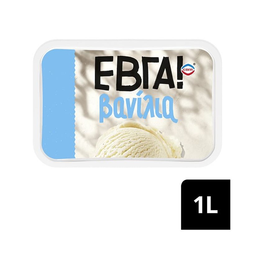 Έβγα Παγωτό Οικογενειακό 0% Βανίλια 1l