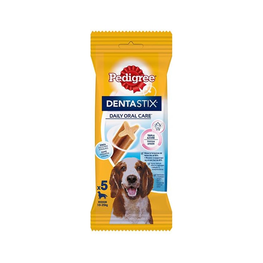Pedigree Dentastix Λιχουδιές για Σκύλους Medium 128gr