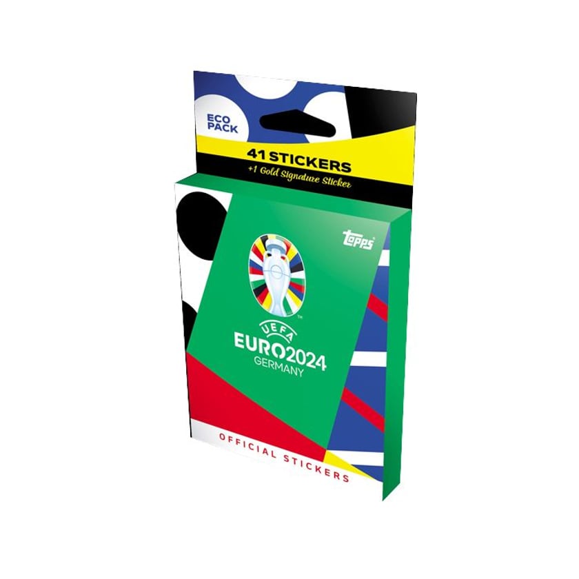 Topps Euro 2024 Αυτοκόλλητα Eco Pack 42τεμ