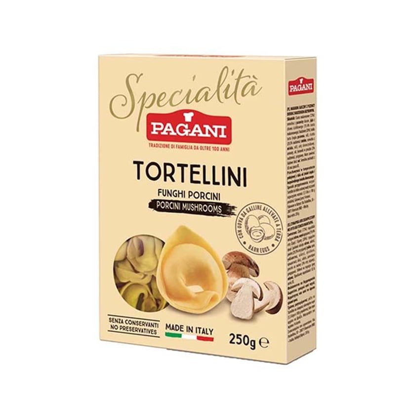Pagani Specialita Tortellini Γεμιστά με Μανιτάρια Porcini 250g
