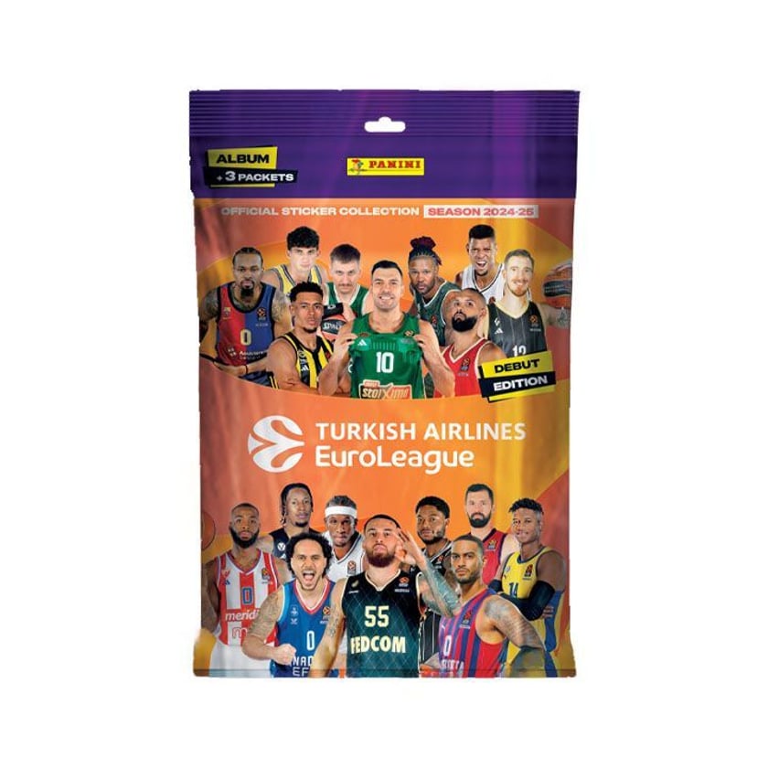 Panini Euroleague 2025 Starter Pack Αυτοκόλλητα