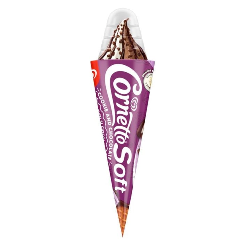 Algida Cornetto Soft Cone Cookies 140ml
