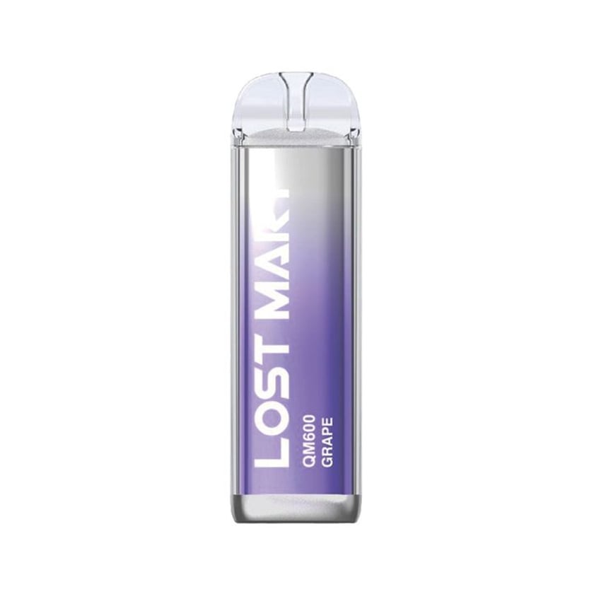 Lost Mary QM600 Ηλεκτρονικό Τσιγάρο μιας Χρήσης Grape 20mg 2ml 600 Puffs
