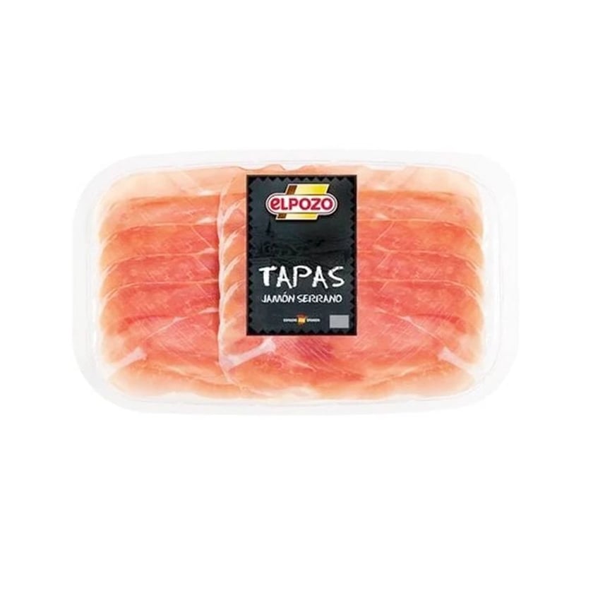 Elpozo Tapas Jamon Serrano σε Φέτες Χωρίς Γλουτένη 100g