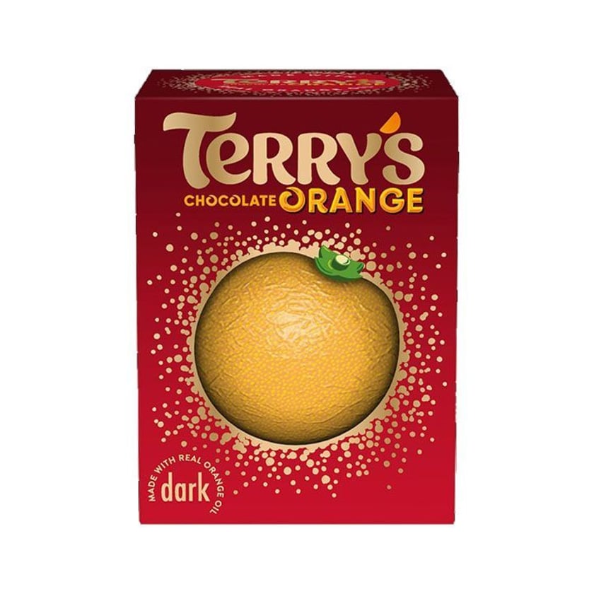Terry’s Μπάλα Μαύρης Σοκολάτας Πορτοκάλι 157g