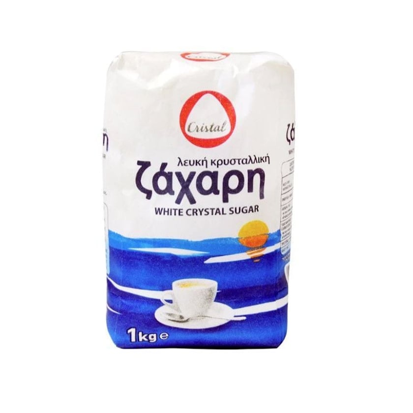 Cristal Ζάχαρη Λευκή Κρυσταλλική 1kg