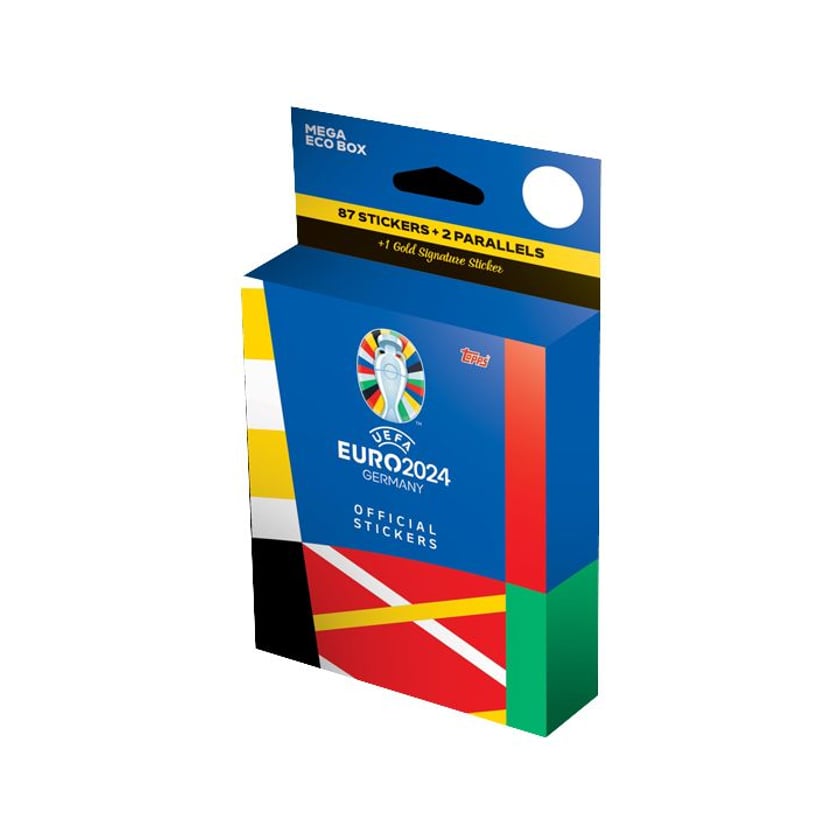 Topps Euro 2024 Αυτοκόλλητα Mega Eco Pack 90τεμ