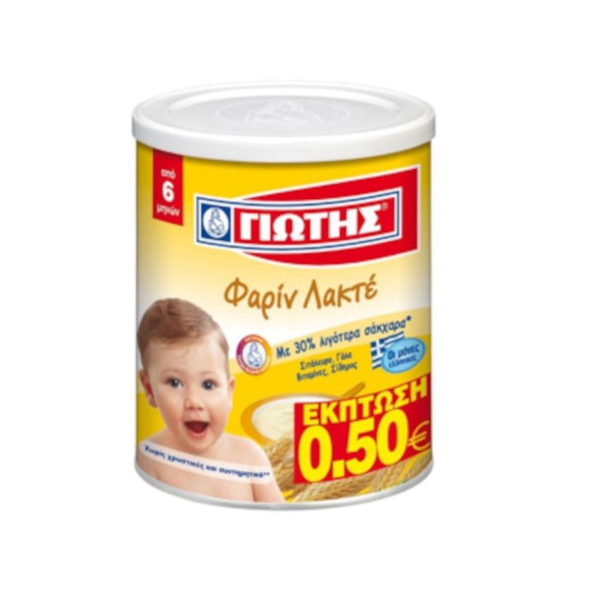 Yiotis Farin Lacte 300g -0.5€