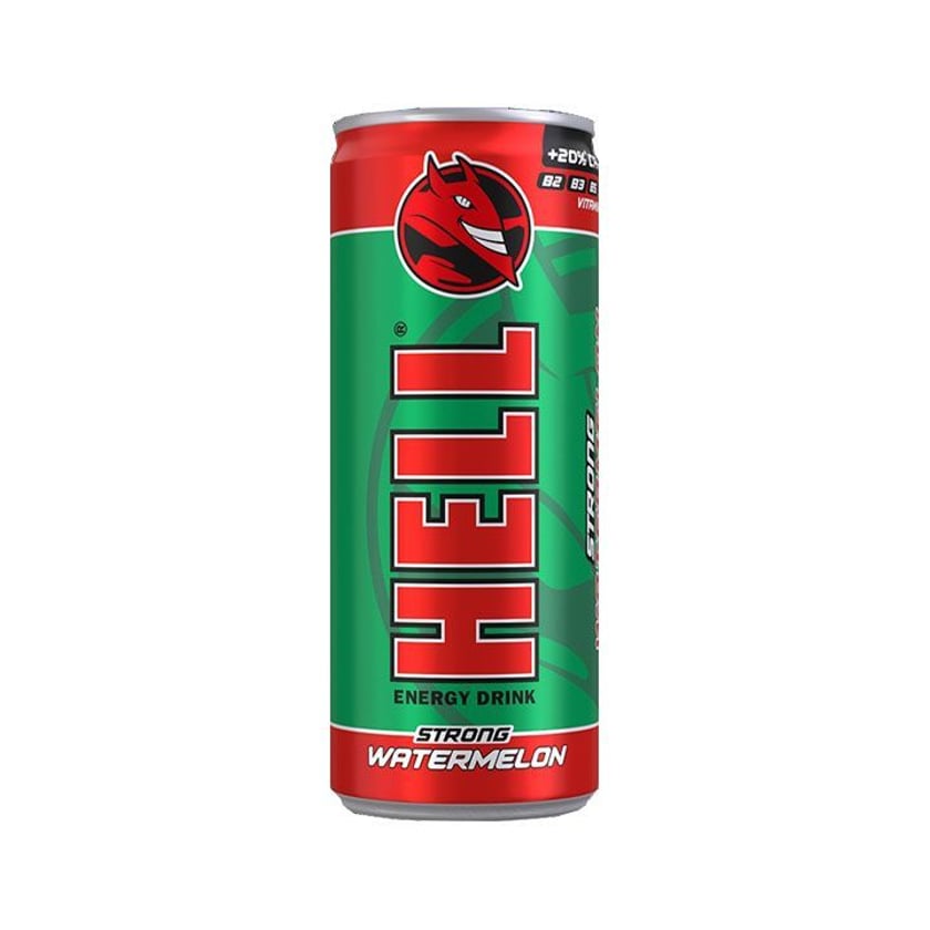 Hell Energy Drink Strong Watermelon 250ml