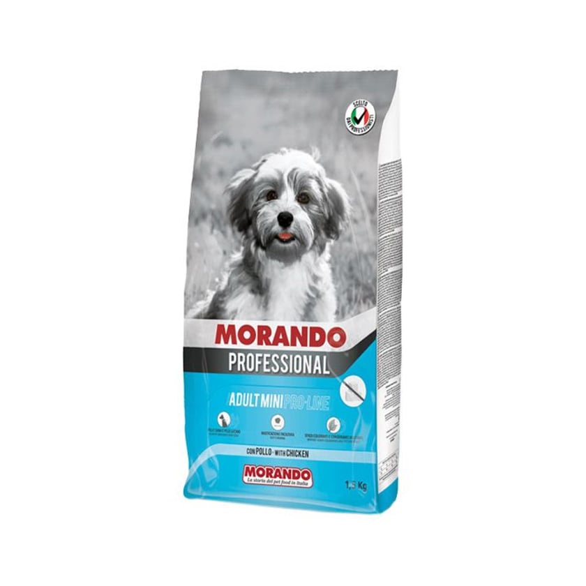Morando Professional Adult Mini Pro-Line Dry Dog Food With Chicken 1.5kg