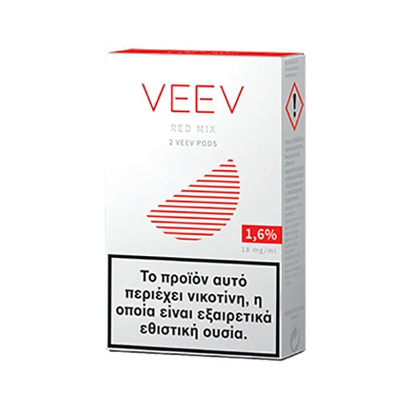 Veev Pods Red Mix Πακέτο
