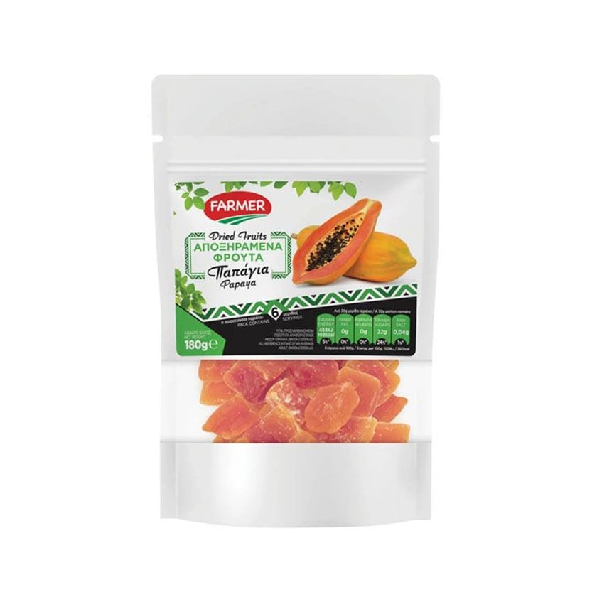 Farmer Παπάγια Αποξηραμένη 180g