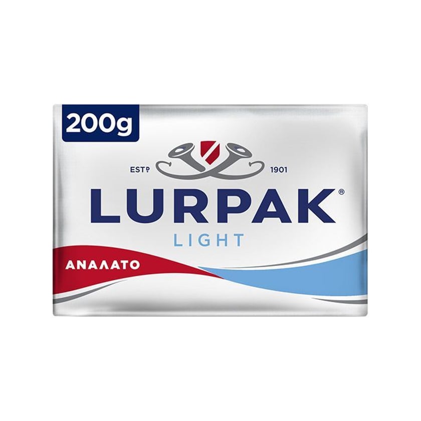 Lurpak Βούτυρο Ανάλατο Ελαφρύ 200g