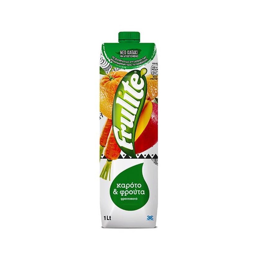 Frulite Καρότο, Πορτοκάλι & Mango 1l