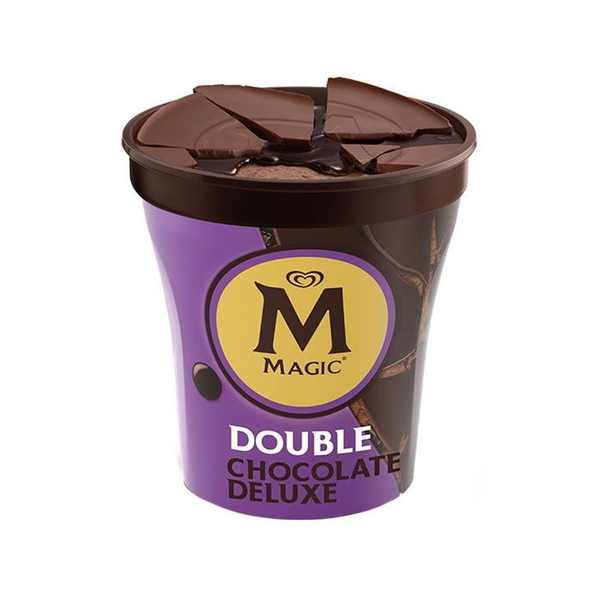Magic Παγωτό Κύπελλο Double Chocolate Deluxe 440ml