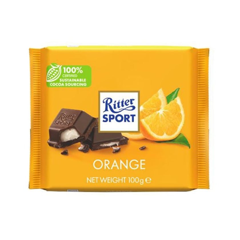 Ritter Sport Σοκολάτα Υγείας με Πορτοκάλι 100g