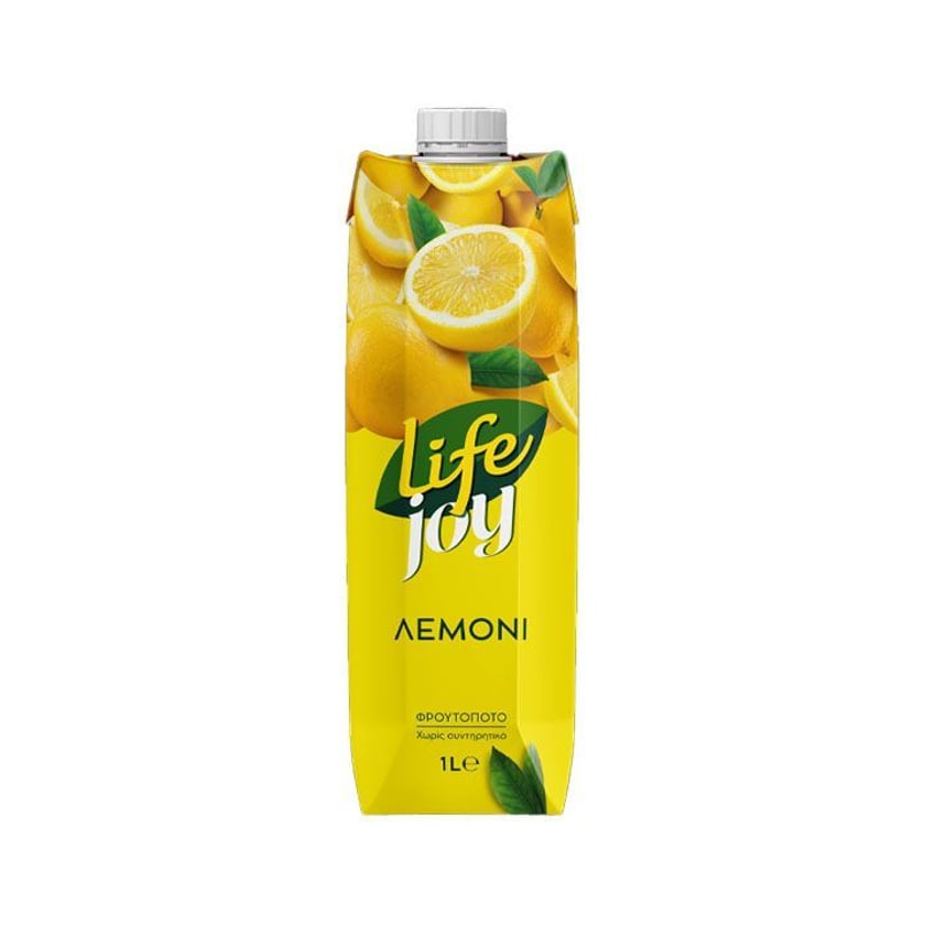 Life Joy Φρουτοποτό Λεμόνι 1l