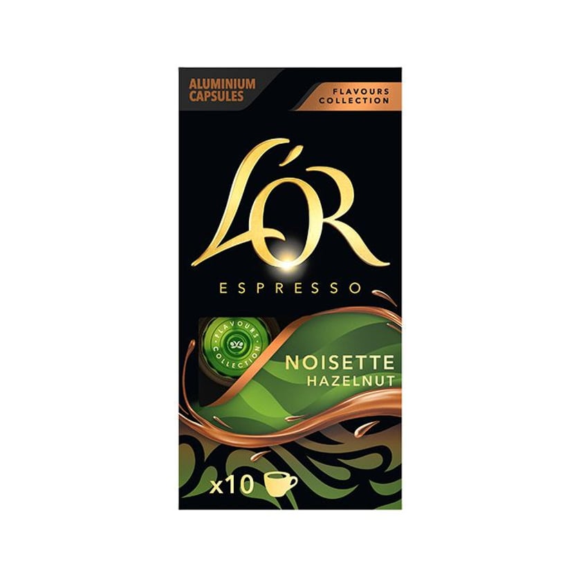 L`Or Κάψουλες Noisette Φουντούκι 10x10g