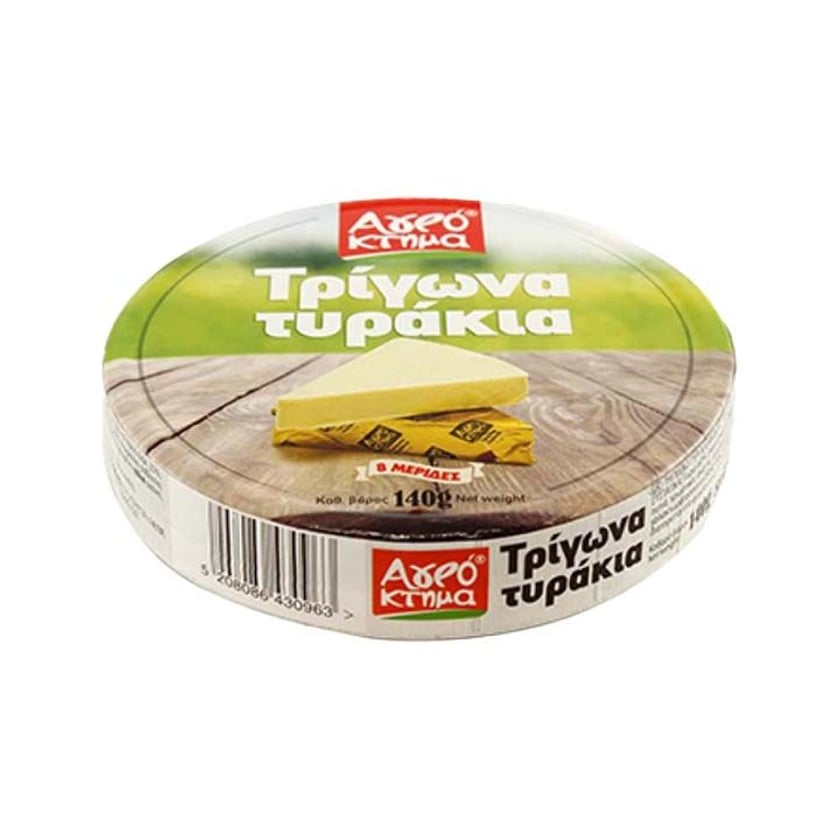 Αγρόκτημα Τυράκια Τρίγωνια 8τεμ 140g