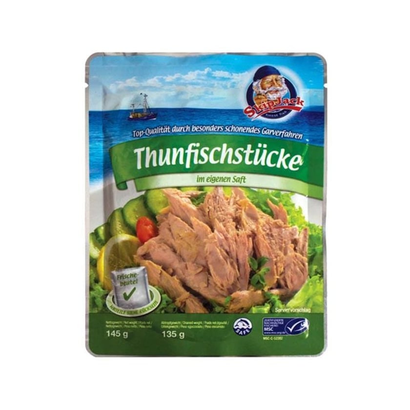 Skip Jack Τόνος σε Νερό 135g