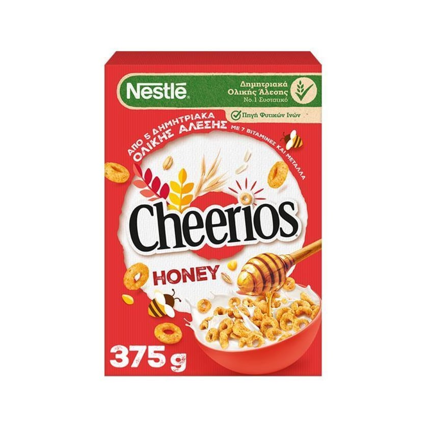 Nestle Honey Nut Cheerios από Δημητριακά Ολικής Άλεσης 375g Delivery