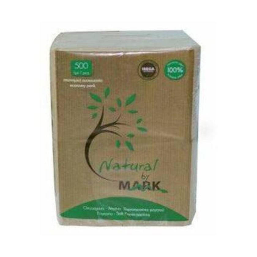 Natural Mark Χαρτοπετσέτες Από 100% Οικολογικό Χαρτί 500τεμ