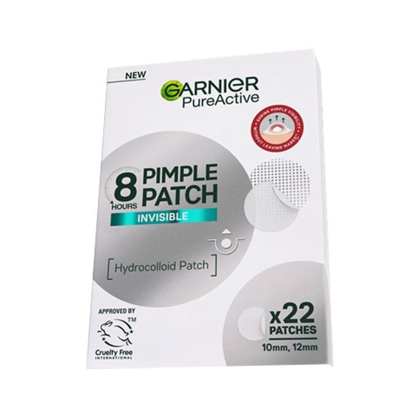 Garnier Pure Active Pimple Patches Invisible Επιθέματα Κατά των Ατελειών 22τεμ