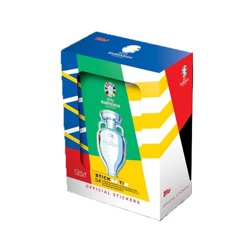 Topps Euro 2024 Αυτοκόλλητα Tin Box 54τεμ