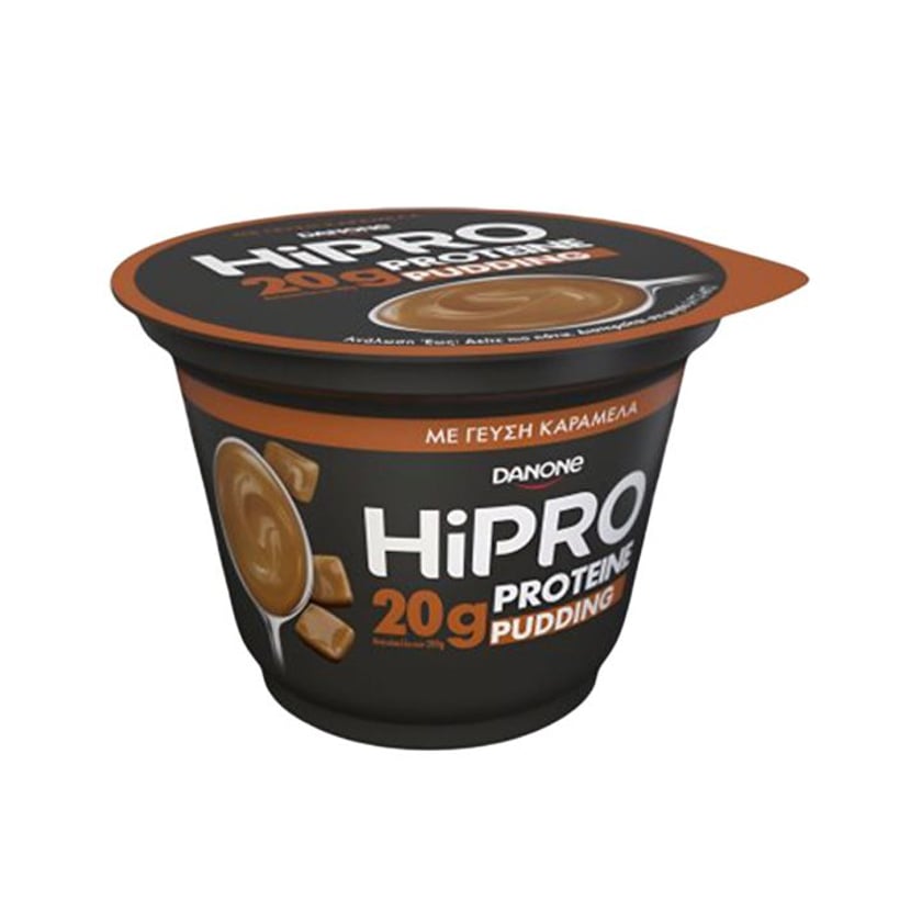 Danone HiPro Protein Pudding Καραμέλα 200g