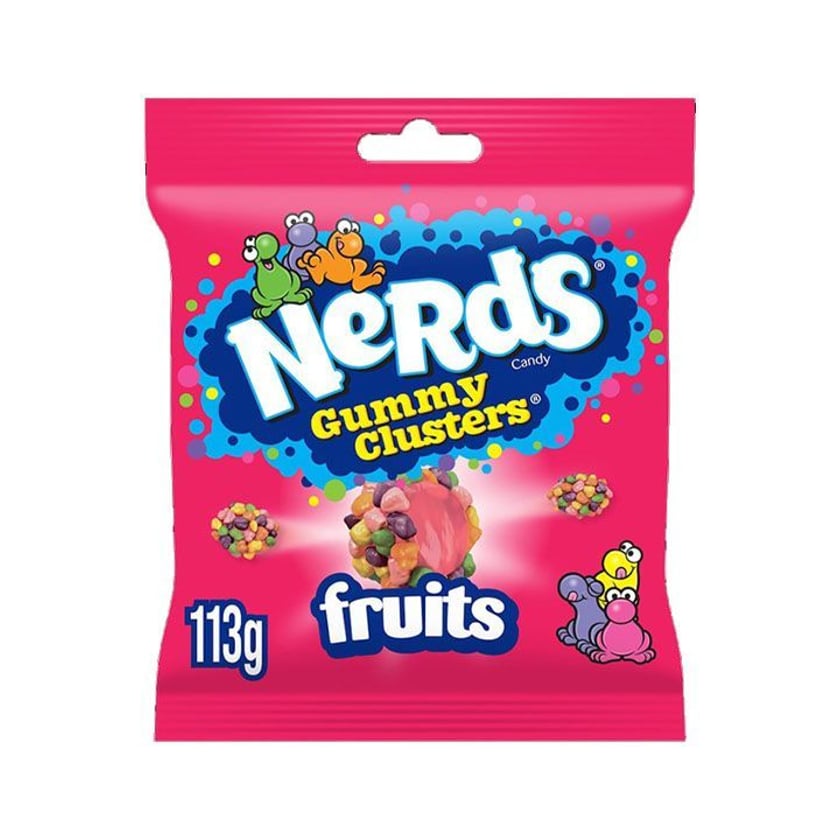 Nerds Καραμέλες Gummy Clusters Fruits 113g