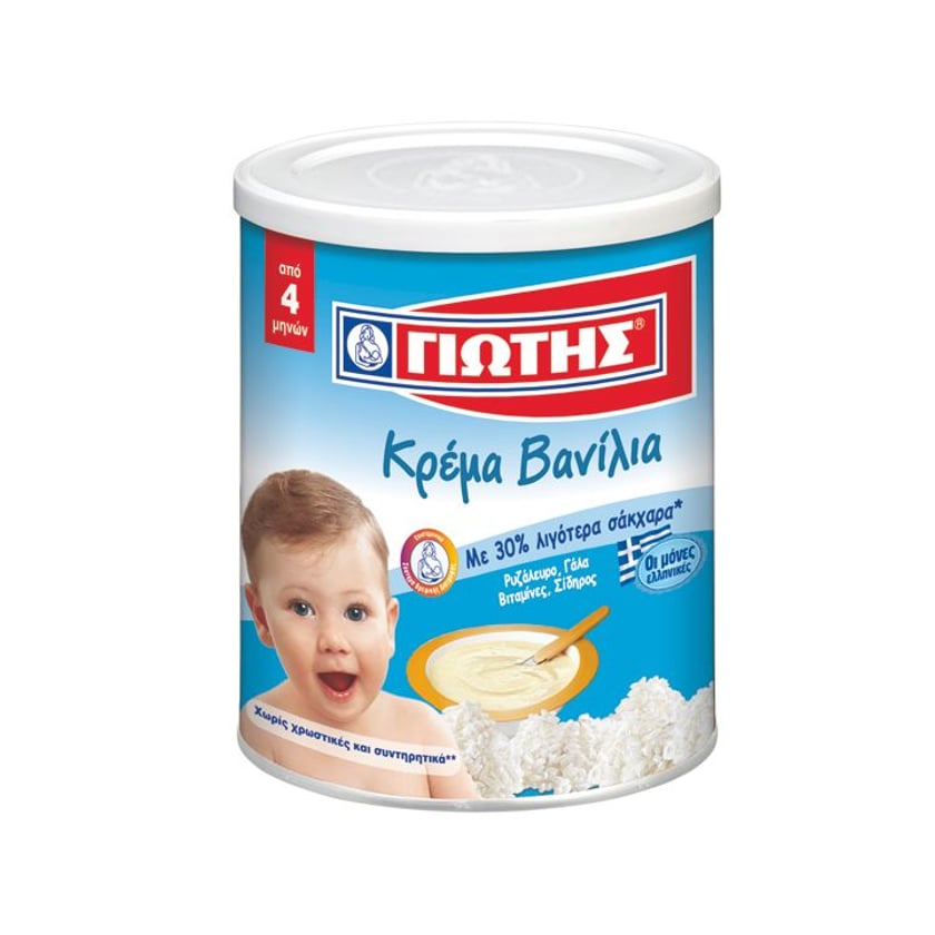 Γιώτης Βρεφική Κρέμα Βανίλια 300g