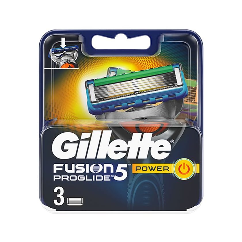 Gillette Fusion5 ProGlide Power Aνταλλακτικές Κεφαλές 3τεμ