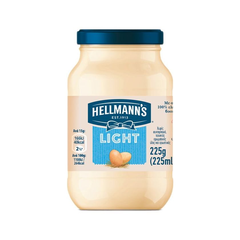 Hellmann`s Μαγιονέζα Light 225ml