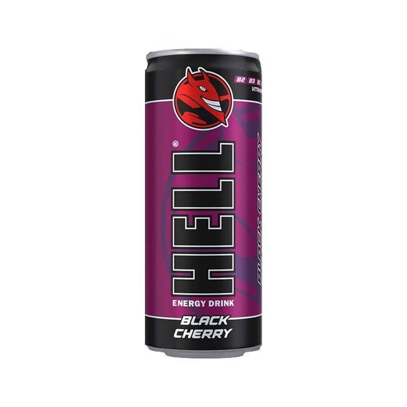 Hell Energy Drink Black Cherry 250ml