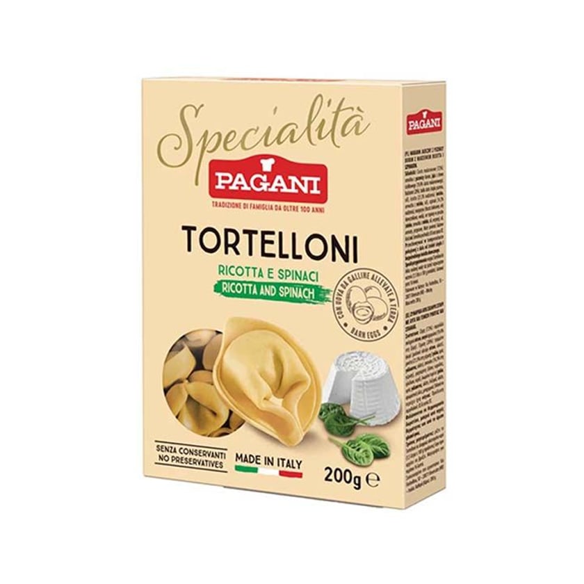 Pagani Tortelloni Γεμιστά με Ricotta & Σπανάκι 200g