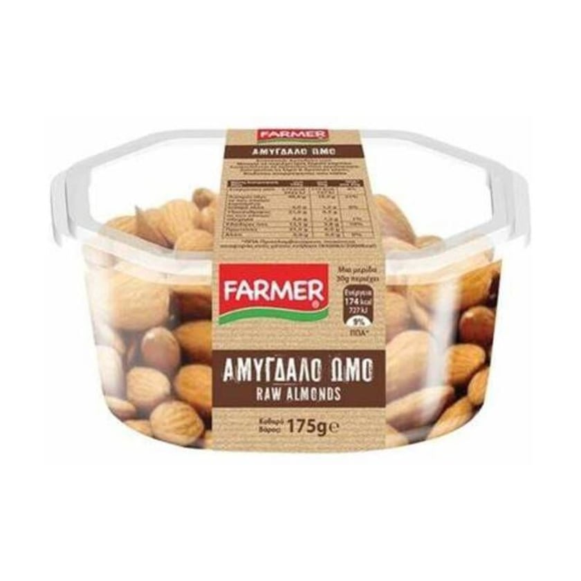 Farmer Αμύγδαλο Ωμό 175g