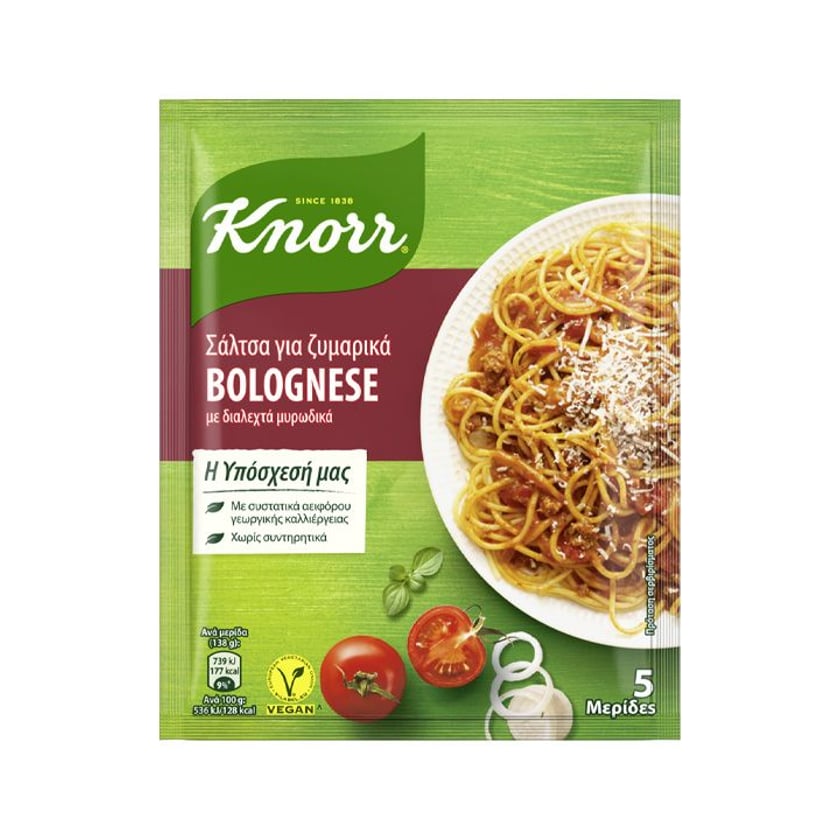 Knorr Σάλτσα Bolognese σε Φάκελο 60g
