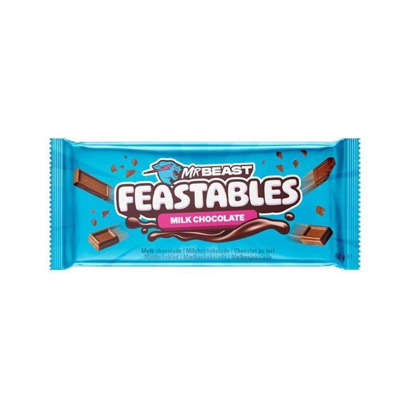 Mr Beast Feastables Σοκολάτα Γάλακτος 60g