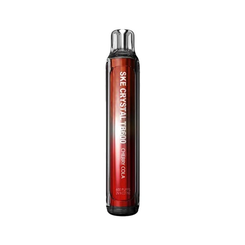 Crystal TB600 Ηλεκτρονικό Τσιγάρο μιας Χρήσης Cherry Cola 20mg 2ml 600 Puffs
