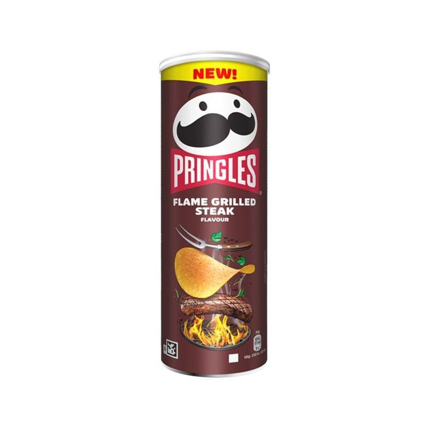 Pringles Πατατάκια Flame Grilled Steak 165g