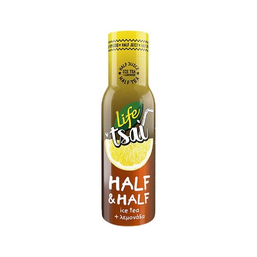 Life Tsai Half & Half Ice Geen Tea Λεμονάδα 500ml