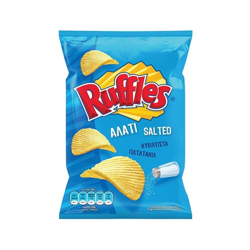 Ruffles Πατατάκια Αλάτι 150g
