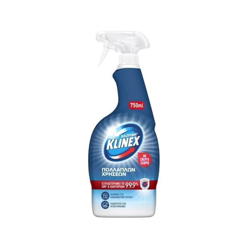 Klinex Spray Γενικού Καθαρισμού με Ενεργό Χλώριο 750ml